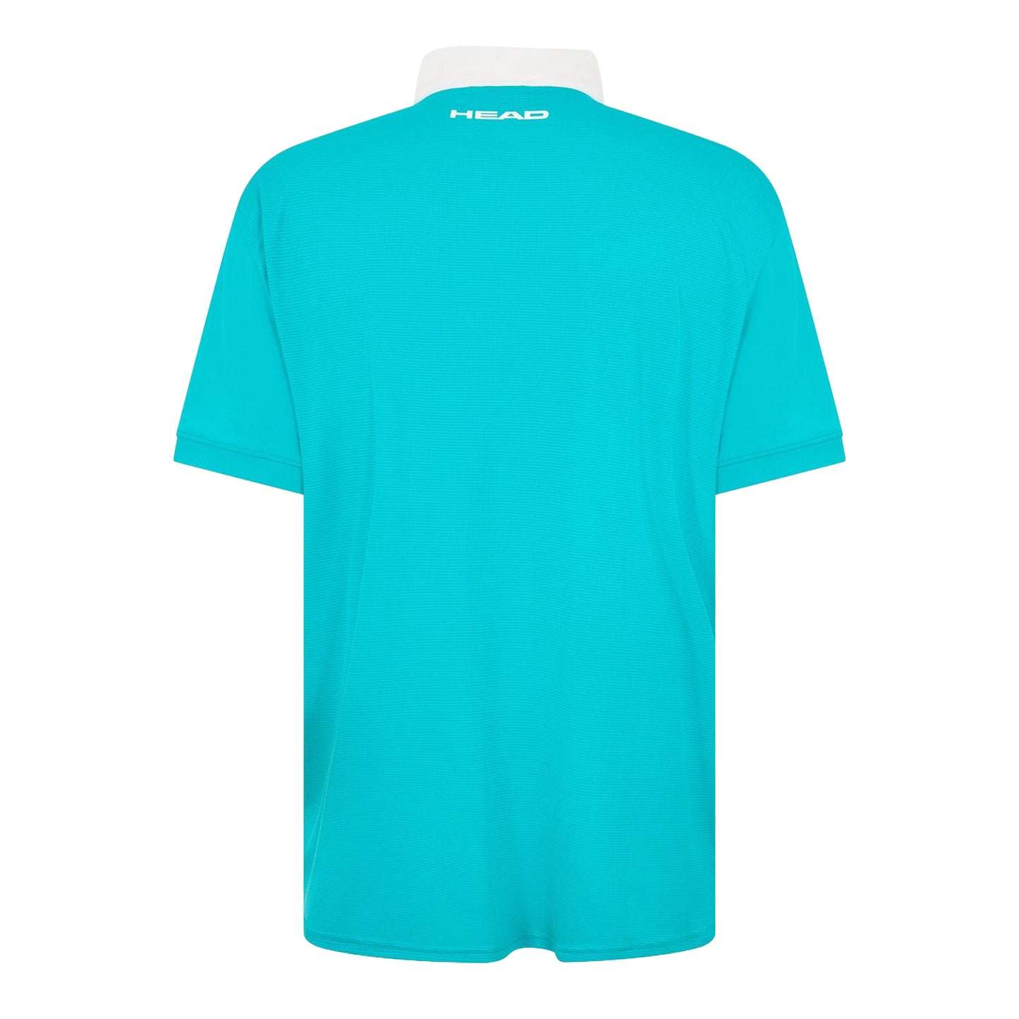 Blue - Back - Head Mens Slice Polo Shirt