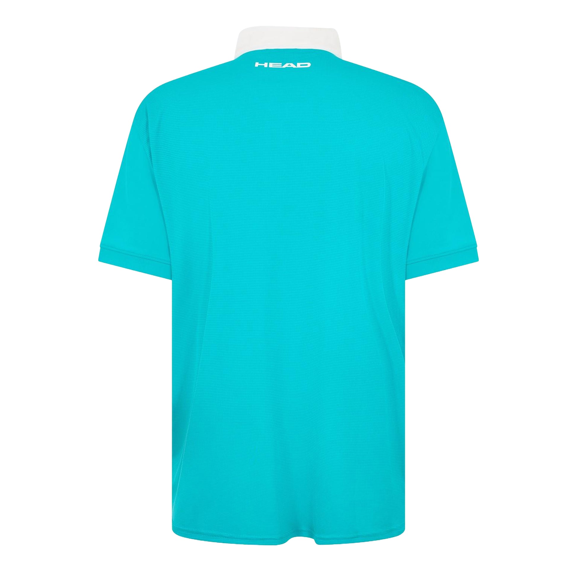 Blue - Back - Head Mens Slice Polo Shirt
