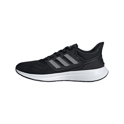 Core Black-Iron-Carbon - Side - Adidas Mens EQ21 Running Shoes