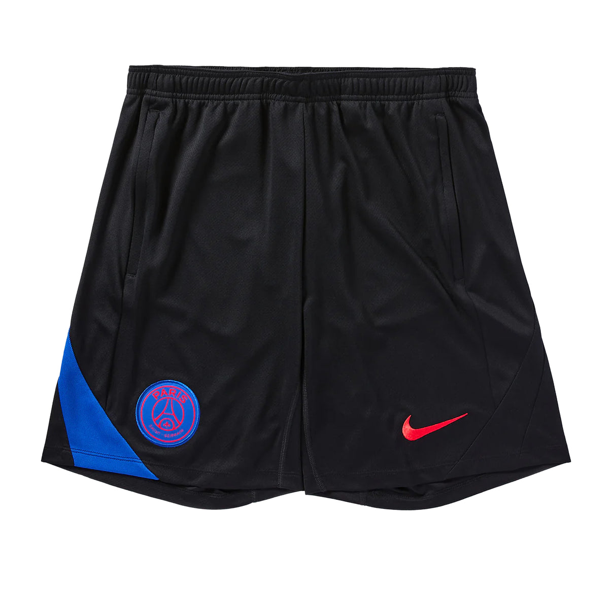 Black-Blue - Front - Nike Childrens-Kids Strike Paris Saint Germain FC Football Shorts