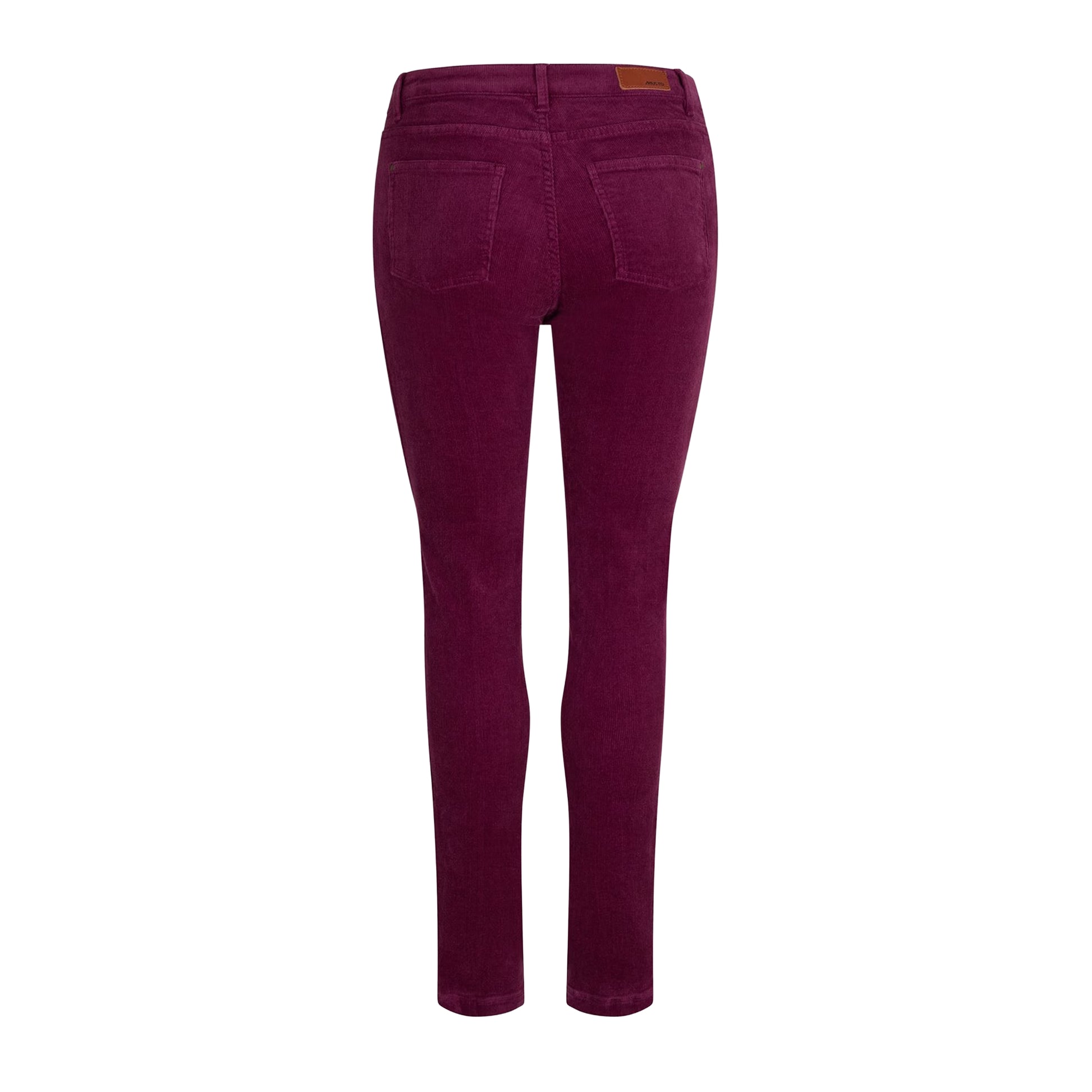 Purple - Back - Musto Womens-Ladies Country Straight Leg Trousers