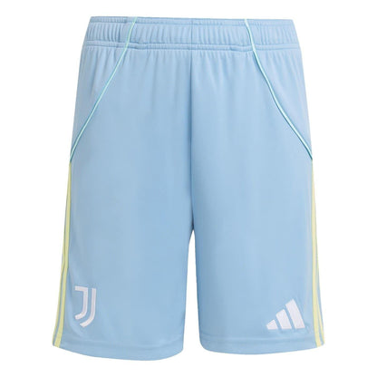Blue - Front - Adidas Childrens-Kids 2025-2026 Juventus FC Football Shorts