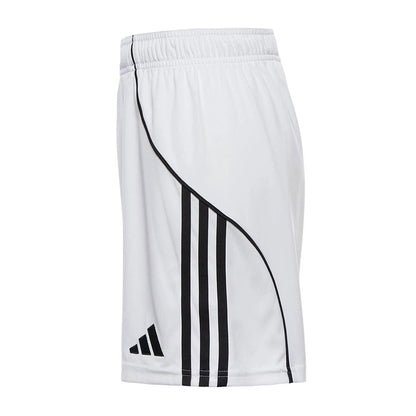 White - Side - Adidas Childrens-Kids 2025-2026 Manchester United FC Football Shorts