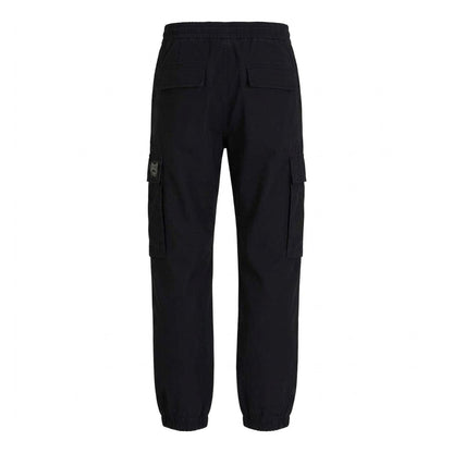 Black - Back - Hugo Mens Ginto242 Cargo Trousers