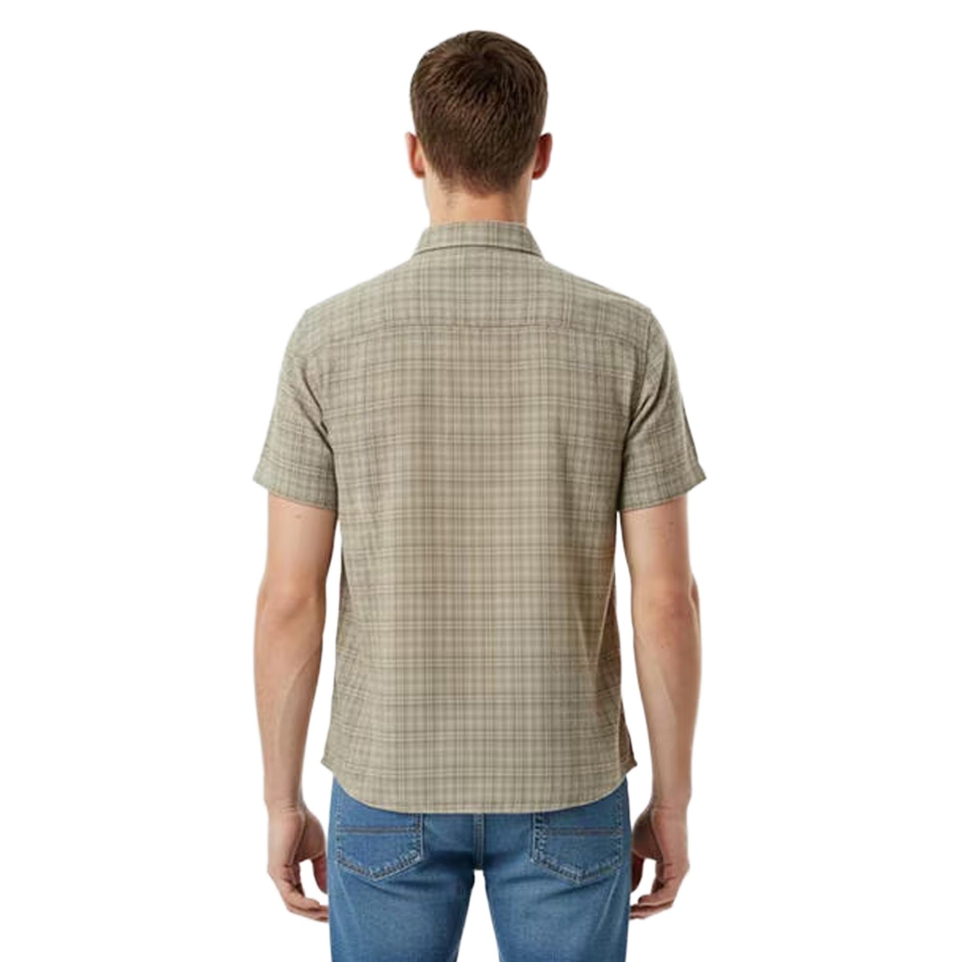 Green - Lifestyle - Jack Wills Mens Checked Pocket Shirt