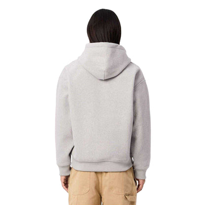 Grey - Side - Lacoste Mens Hooded Full Zip Hoodie