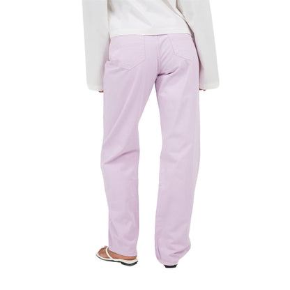 Lilac - Back - Brave Soul Womens-Ladies Para Mid Rise Straight Leg Jeans