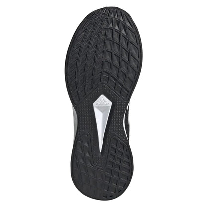 Black-White - Side - Adidas Childrens-Kids Duramo 10 Running Shoes