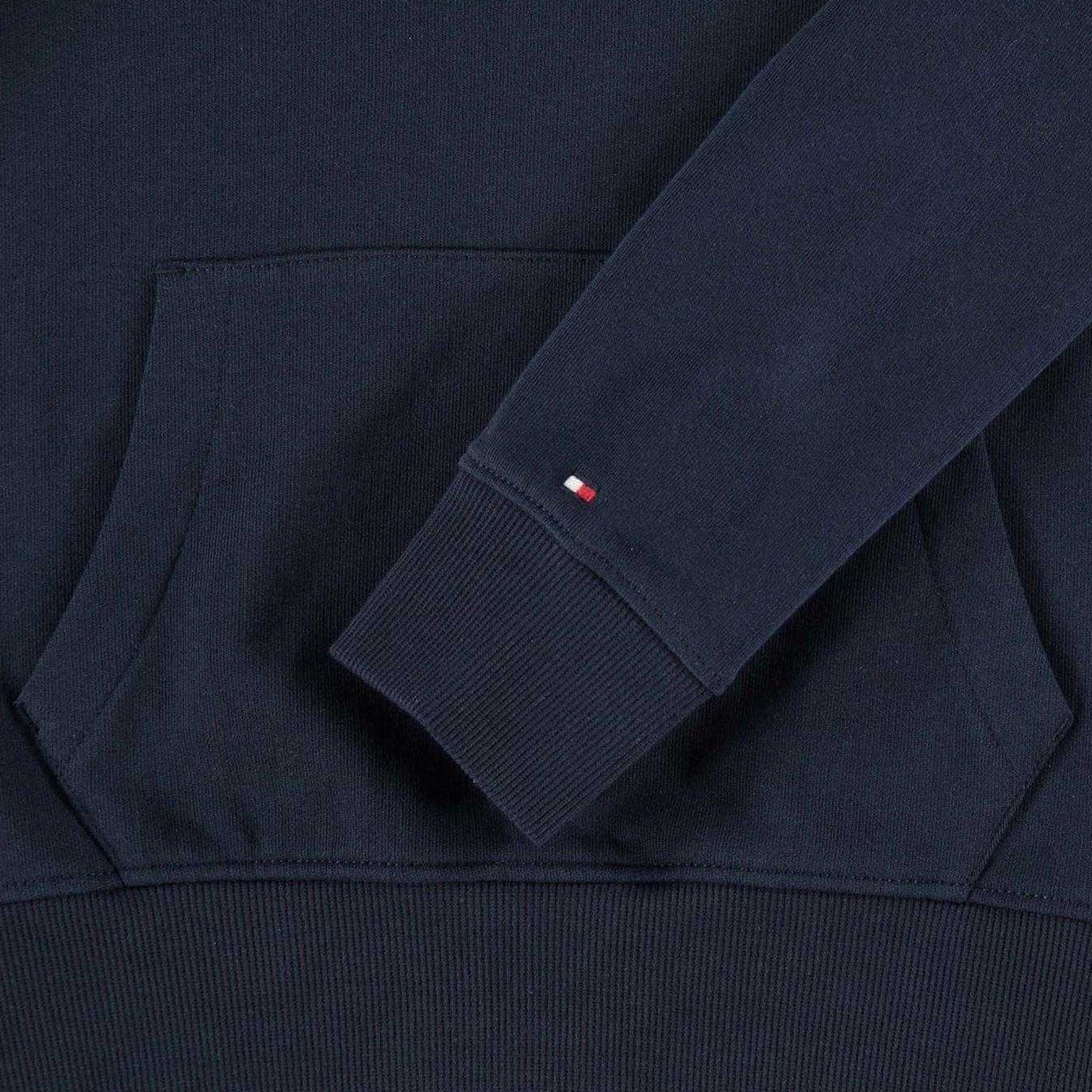Navy - Lifestyle - Tommy Hilfiger Boys Embroidered Logo Cotton Hoodie