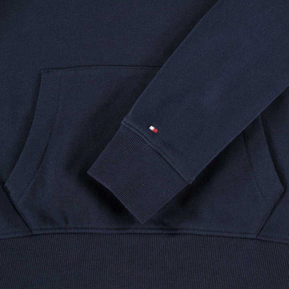 Navy - Lifestyle - Tommy Hilfiger Boys Embroidered Logo Cotton Hoodie