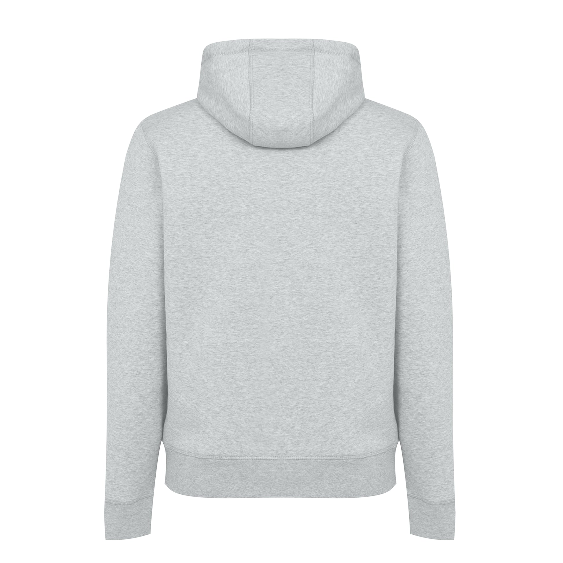 Cloud Grey - Back - Tommy Hilfiger Mens Logo Hoodie