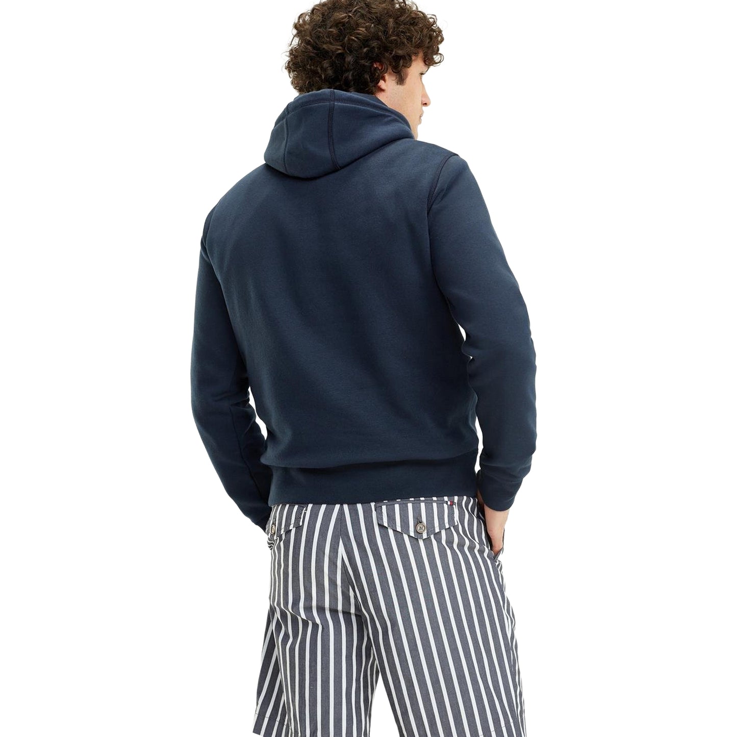 Sky Diver Blue - Lifestyle - Tommy Hilfiger Mens Logo Hoodie