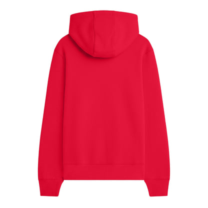 Red - Back - Tommy Hilfiger Mens Logo Hoodie