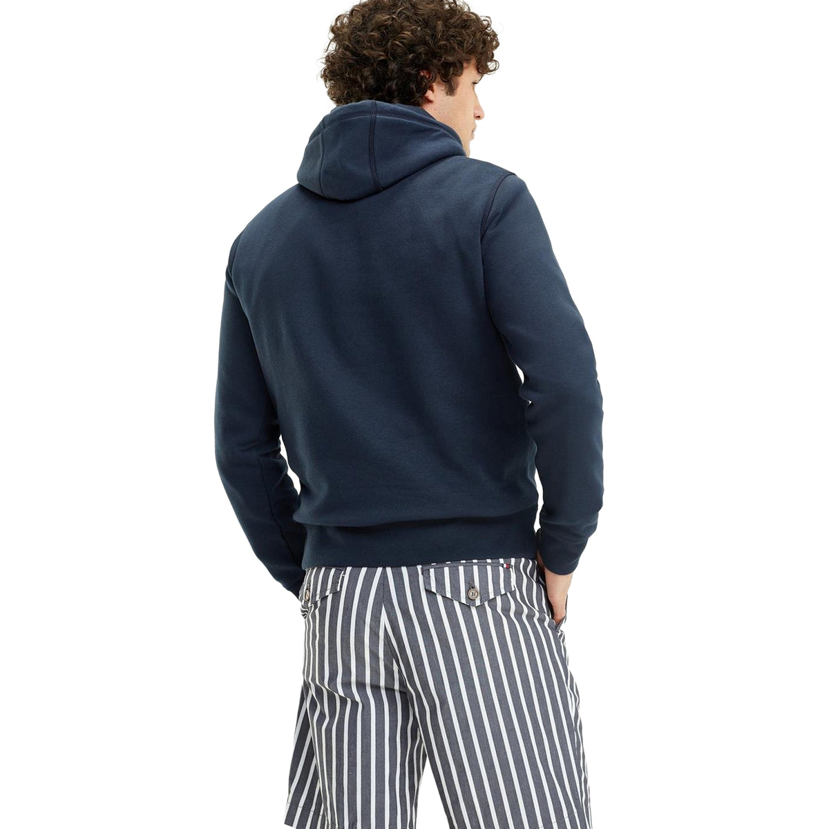 Sky Diver Blue - Lifestyle - Tommy Hilfiger Mens Logo Hoodie