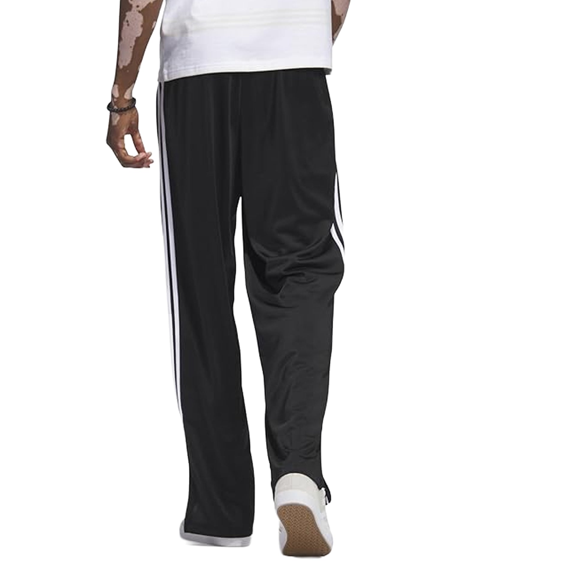 Black - Back - Adidas Mens Firebird Woven Regular Trousers