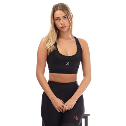 Black - Lifestyle - Skins Womens-Ladies Series-3 Elite Bra