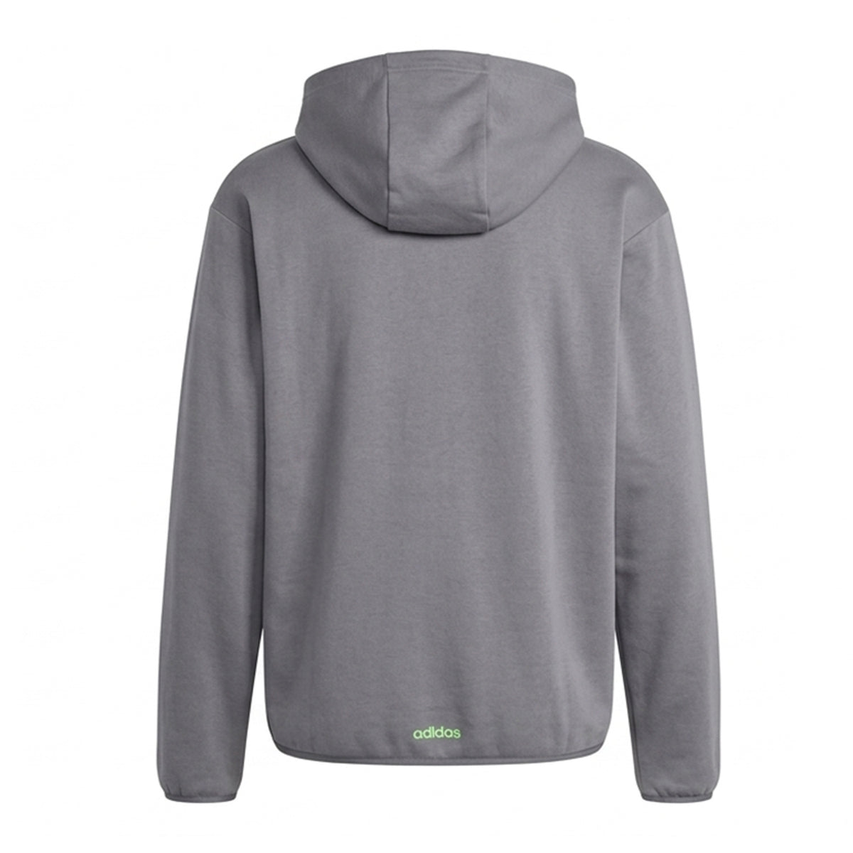 Carbon - Back - Adidas Mens Utility Logo Hoodie