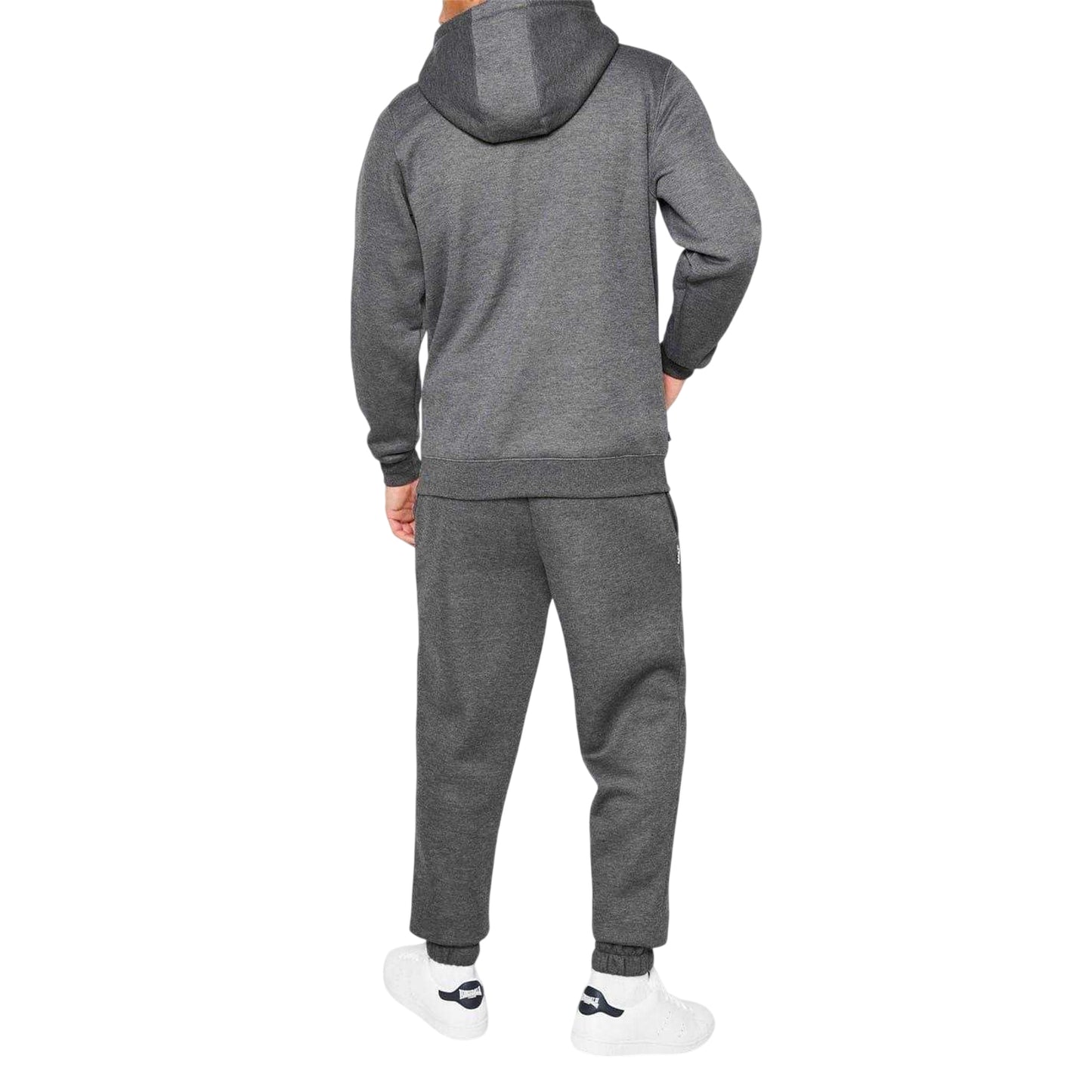 Charcoal Marl - Lifestyle - Lonsdale Mens Essential Oth Hoodie