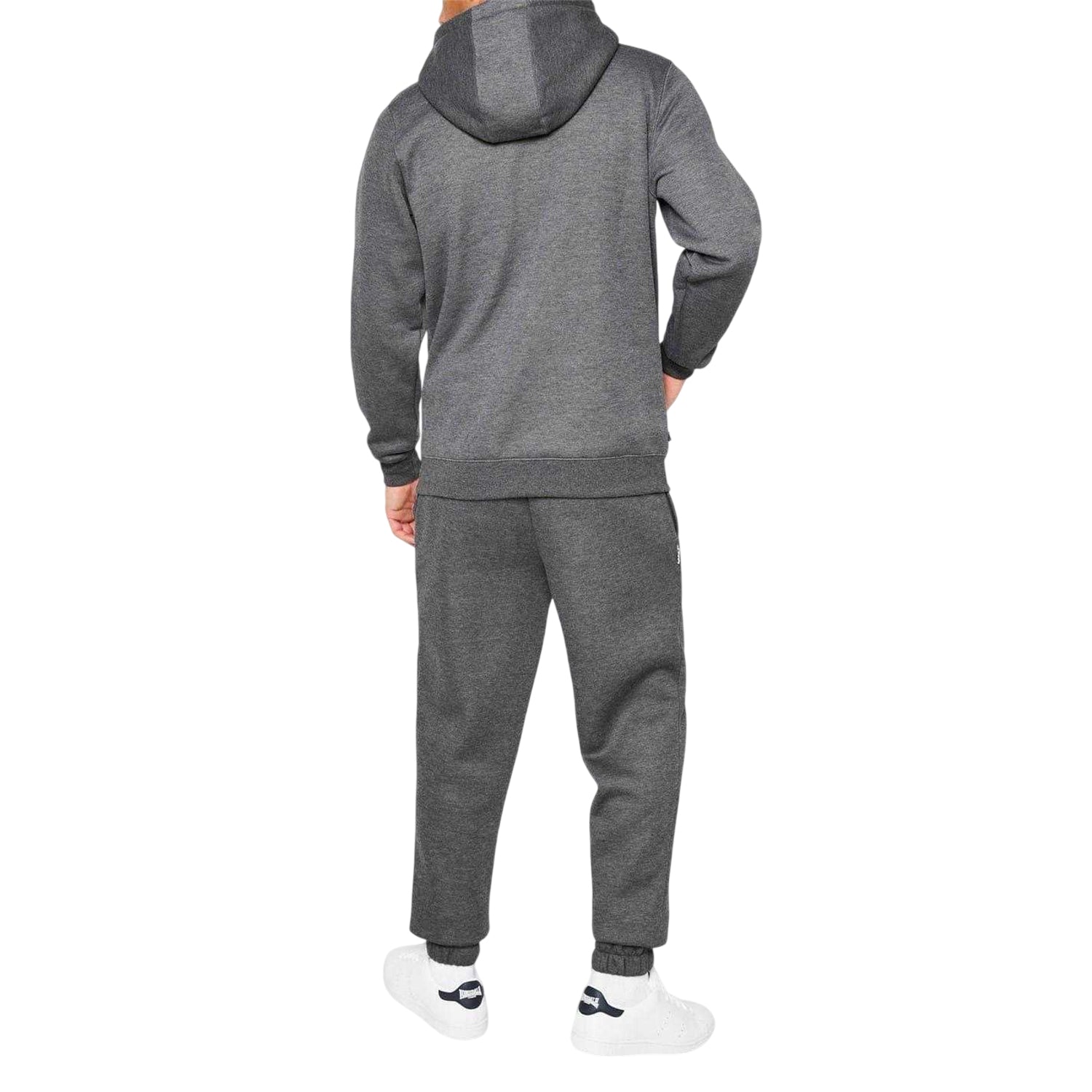 Charcoal Marl - Lifestyle - Lonsdale Mens Essential Oth Hoodie