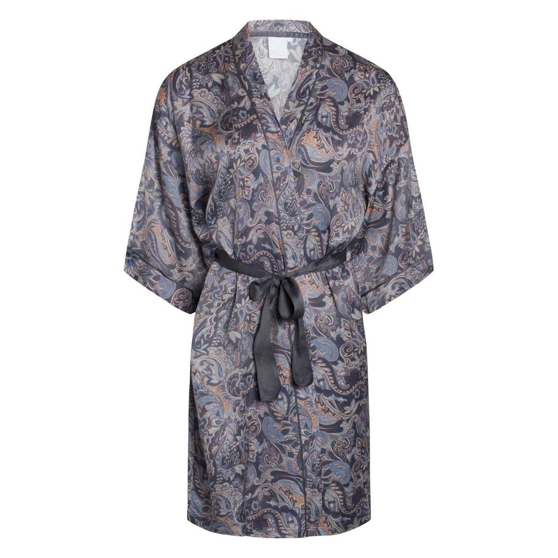 Eclipse Grey - Front - CCDK Copenhagen Womens-Ladies Jean Paisley Kimono