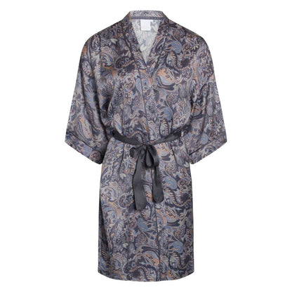 Eclipse Grey - Front - CCDK Copenhagen Womens-Ladies Jean Paisley Kimono