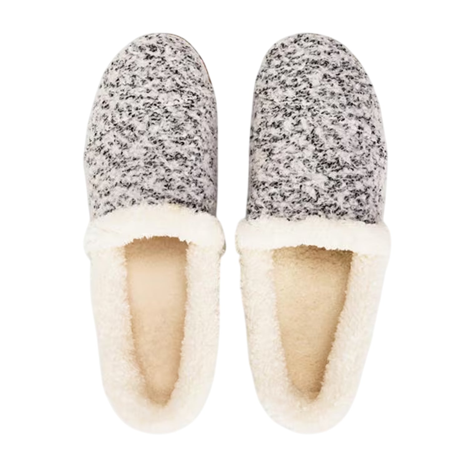 Grey - Lifestyle - Toms Womens-Ladies Speckle Slip-on Slippers