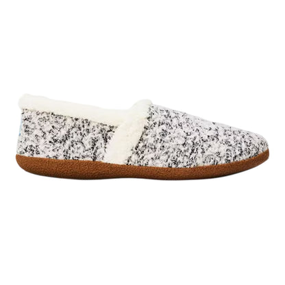 Grey - Front - Toms Womens-Ladies Speckle Slip-on Slippers