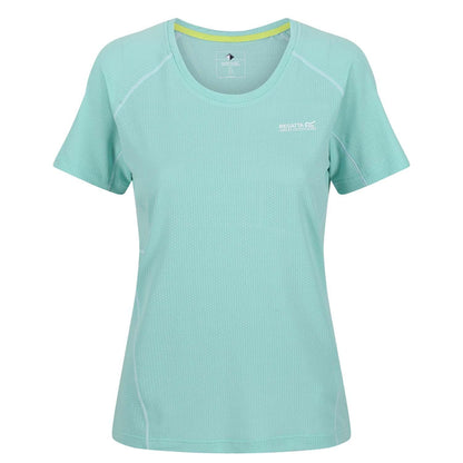 Teal - Front - Regatta Womens-Ladies Devote II Quick Dry Short-Sleeved T-Shirt
