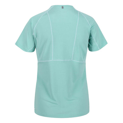Teal - Back - Regatta Womens-Ladies Devote II Quick Dry Short-Sleeved T-Shirt