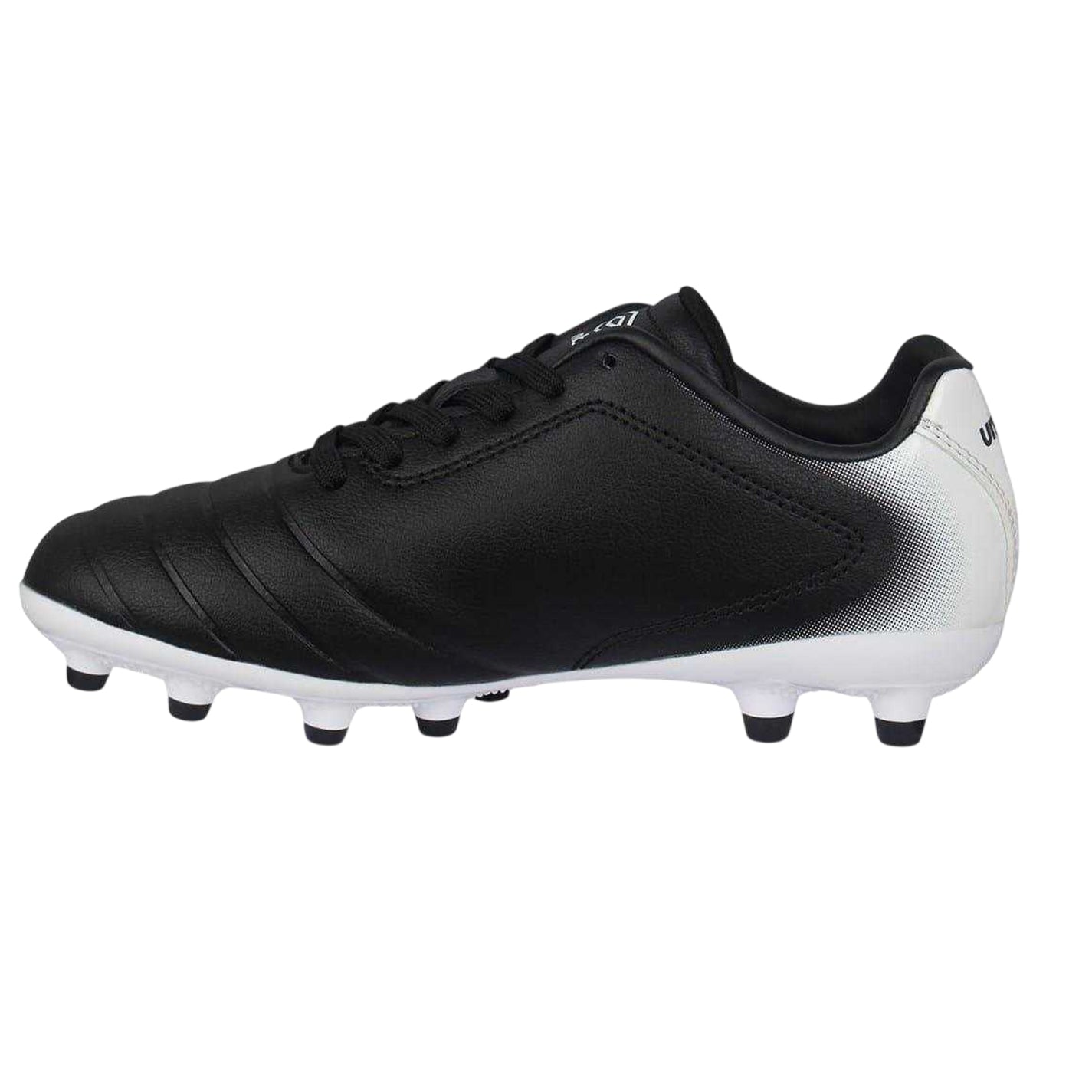 Black-White - Lifestyle - Umbro Childrens-Kids Calcio Two Tone Firm Ground Football Boots