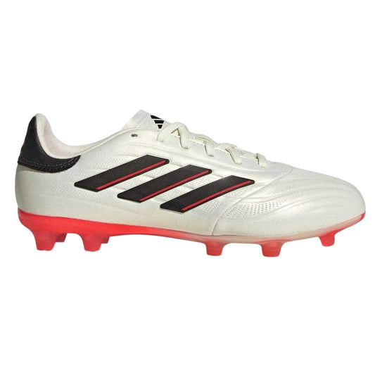 Ivory-Core Black - Front - Adidas Childrens-Kids Copa Pure 2 Club Firm Ground Football Boots