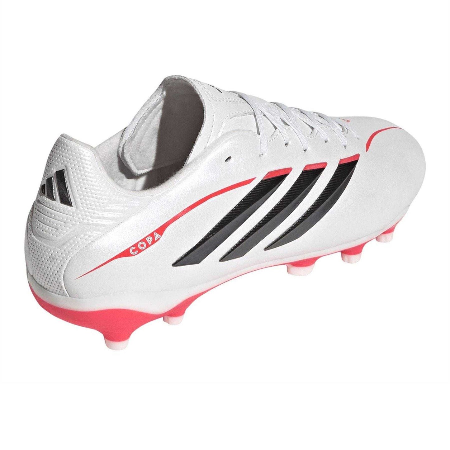 Metallic-Black-Red - Back - Adidas Womens-Ladies Copa Pure IV League Firm Ground Football Boots