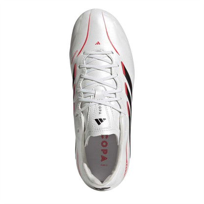 Metallic-Black-Red - Lifestyle - Adidas Womens-Ladies Copa Pure IV League Firm Ground Football Boots