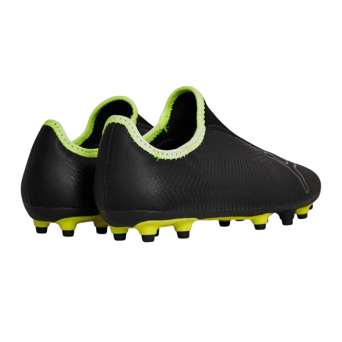Black - Back - Puma Childrens-Kids Finesse Firm Ground Football Boots