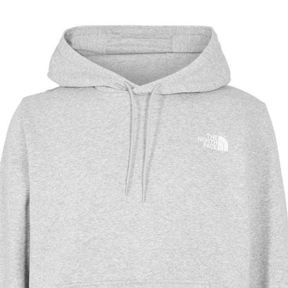 Pale Grey - Side - The North Face Mens Dome Hoodie