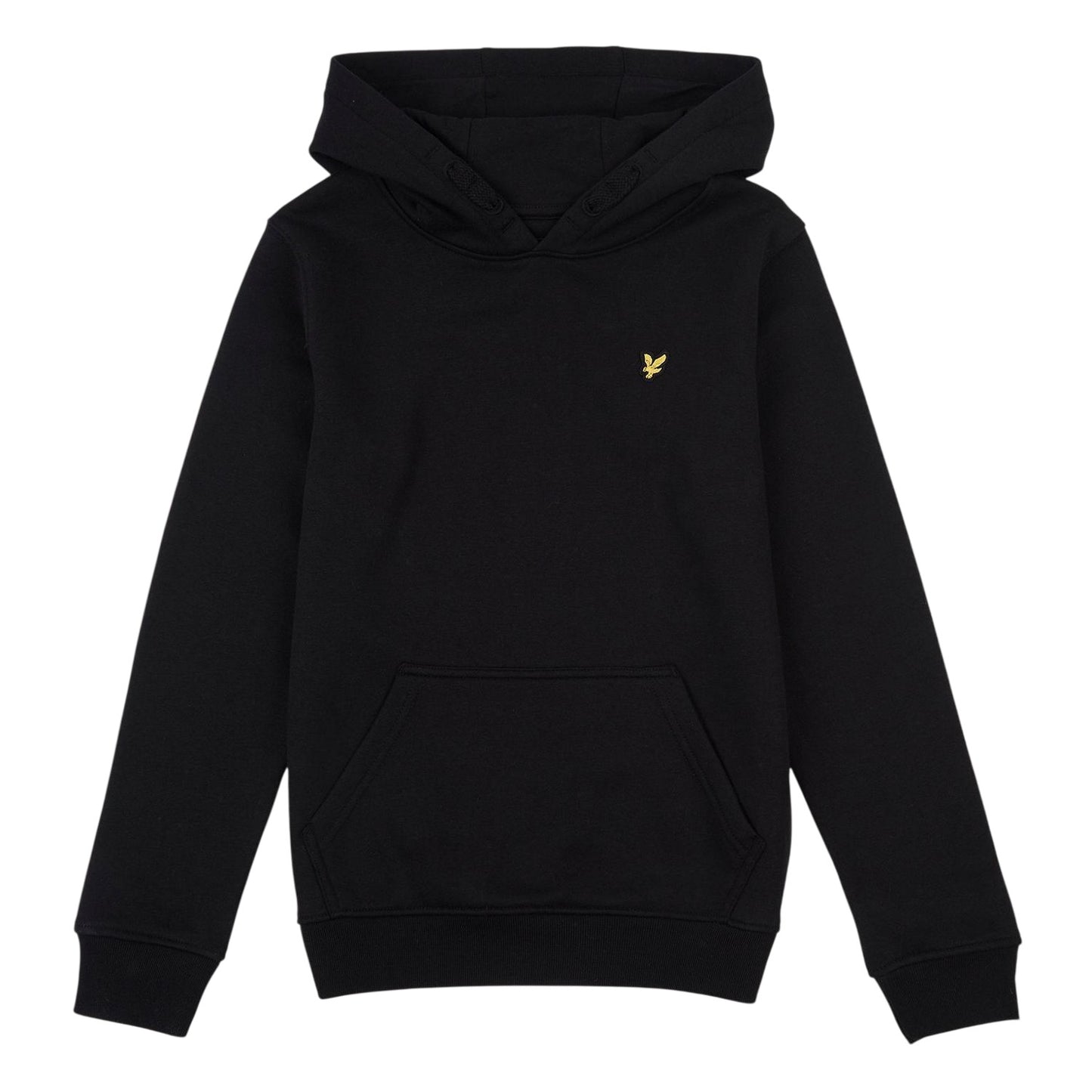Jet Black - Front - Lyle & Scott Childrens-Kids Classic Hoodie