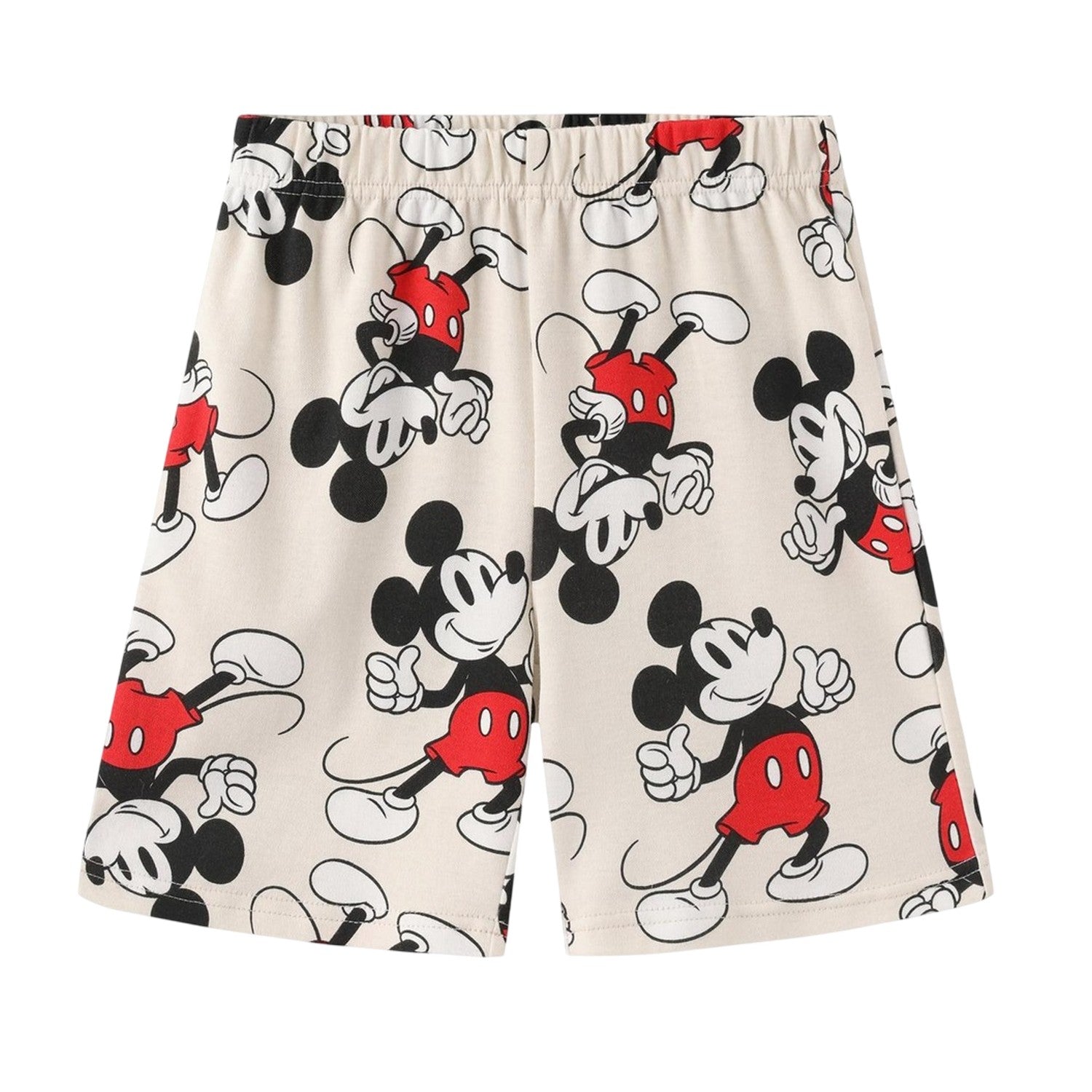 Beige - Lifestyle - Disney Baby Mickey Mouse All-Over Print Short Pyjama Set