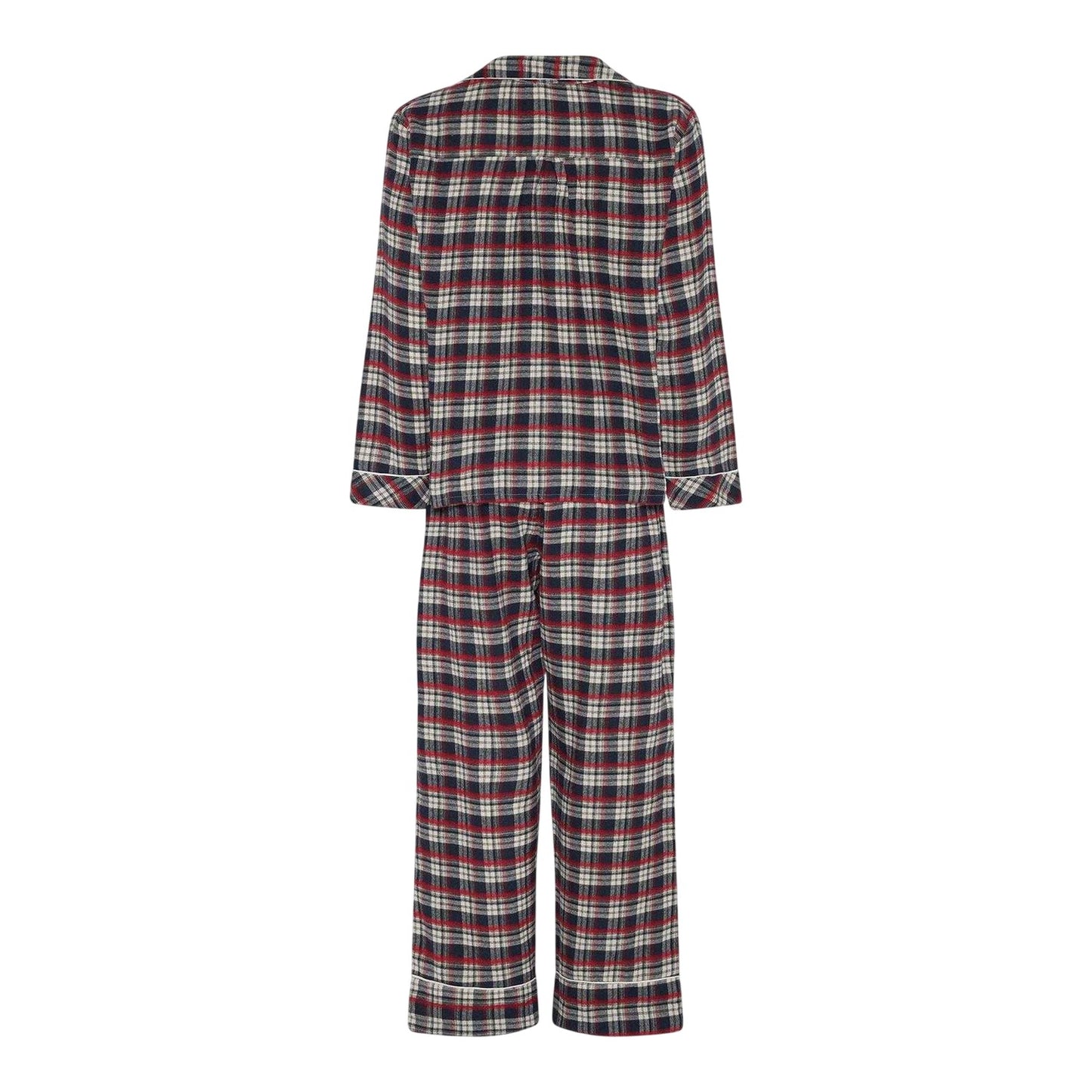Parisian Night - Back - CCDK Copenhagen Womens-Ladies Helga Checked Long Pyjama Set