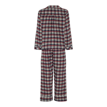 Parisian Night - Back - CCDK Copenhagen Womens-Ladies Helga Checked Long Pyjama Set