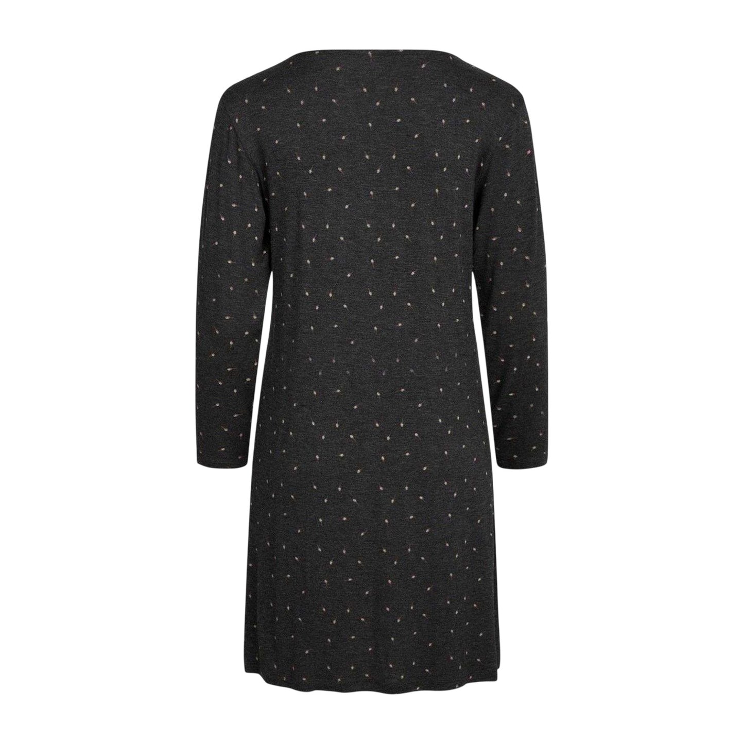 Dark Grey - Back - CCDK Copenhagen Womens-Ladies Jacqueline Speckle Dress