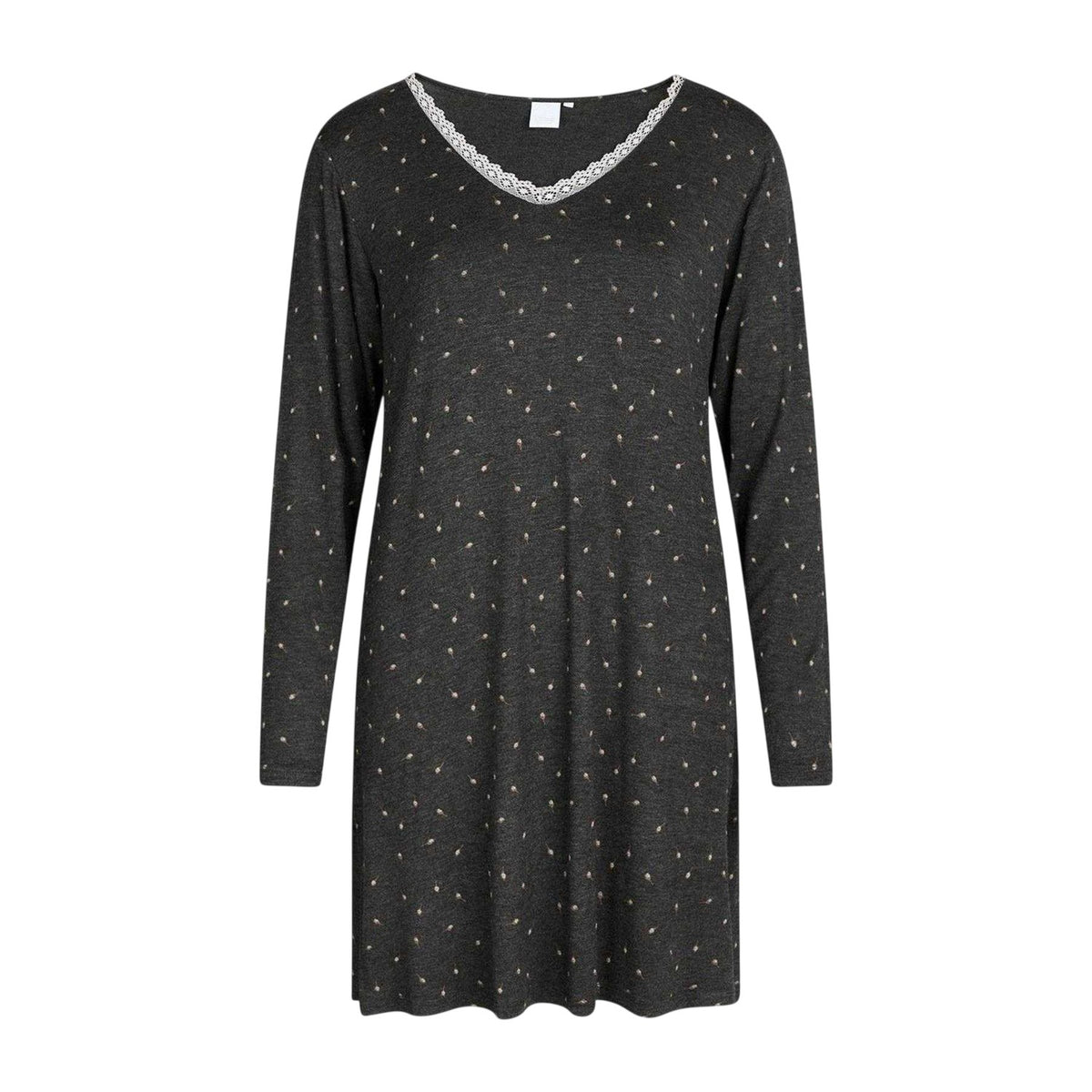 Dark Grey - Front - CCDK Copenhagen Womens-Ladies Jacqueline Speckle Dress