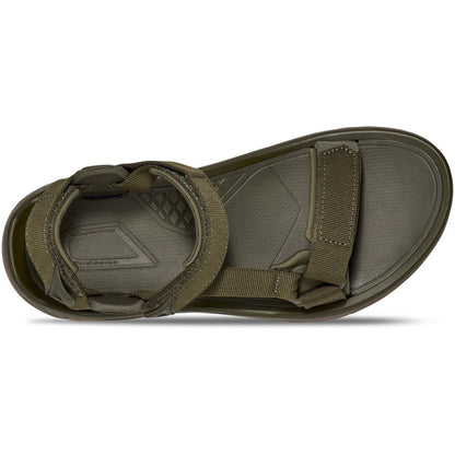 Green - Pack Shot - Teva Mens Fi 5 Adjustable Strap Walking Sandals