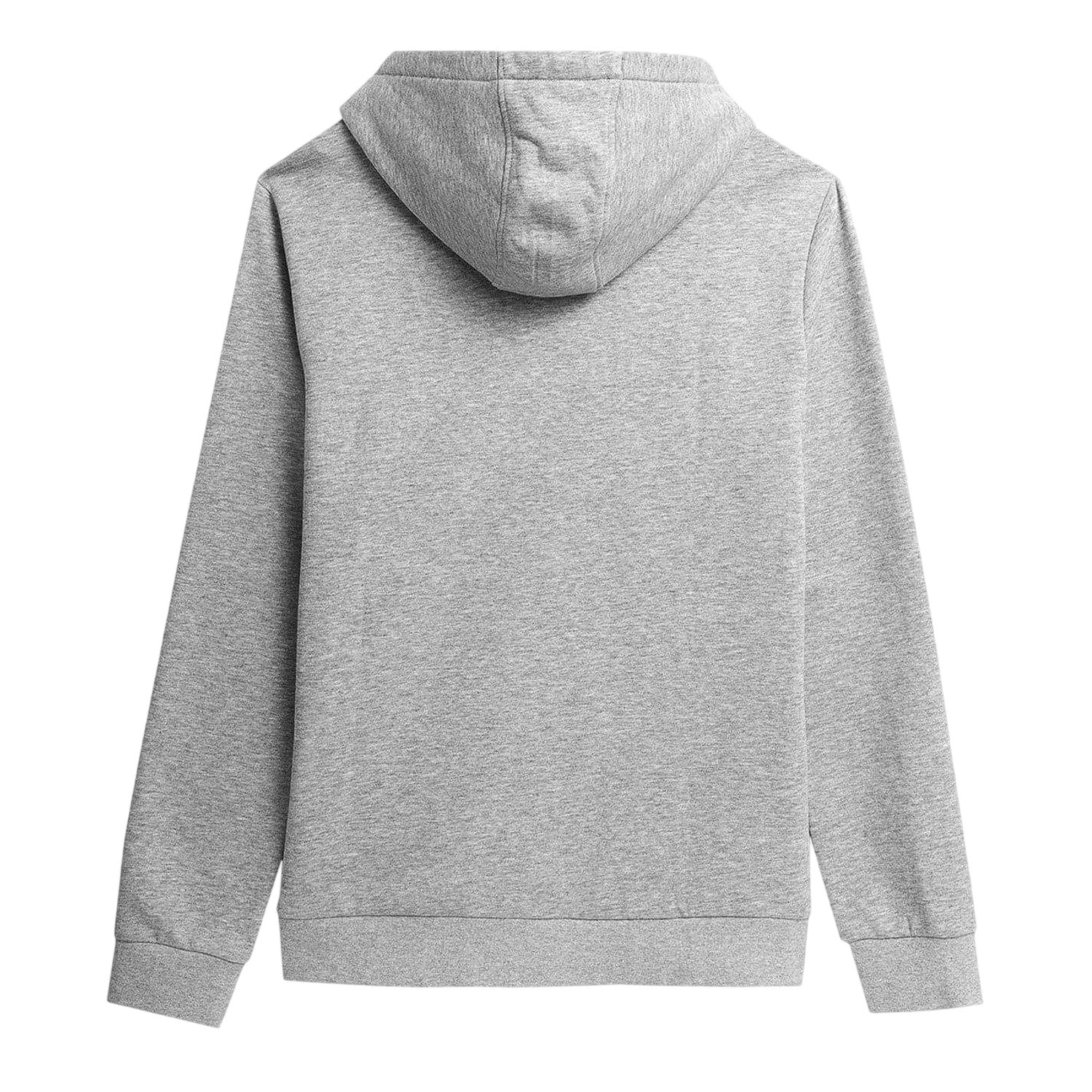Light Grey - Back - 4F Mens Oth Logo Hoodie