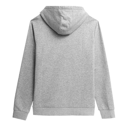 Light Grey - Back - 4F Mens Oth Logo Hoodie