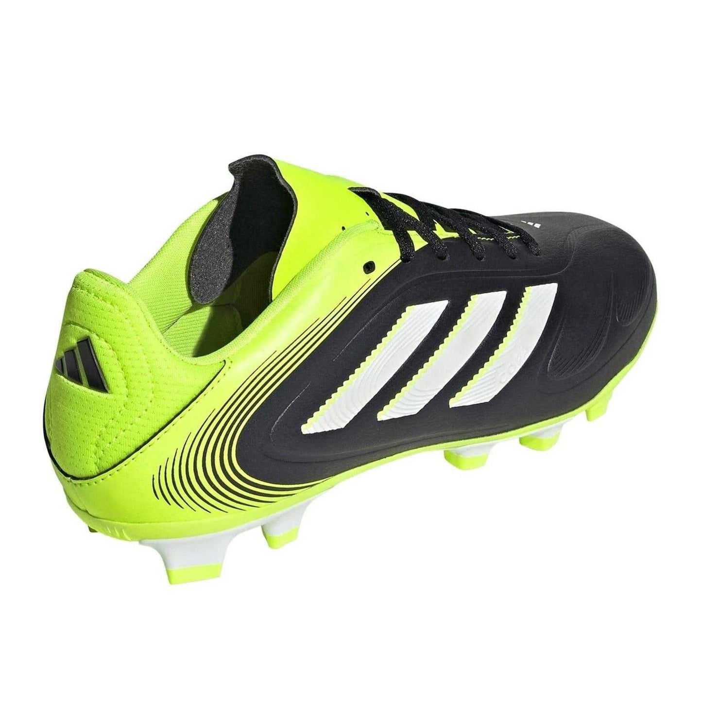 White-Red - Front - Adidas Childrens-Kids Copa Pure 3 Club Firm Ground Football Boots
