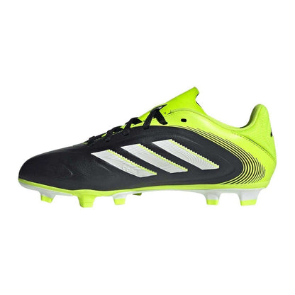 Black-Lemon - Back - Adidas Childrens-Kids Copa Pure 3 Club Firm Ground Football Boots