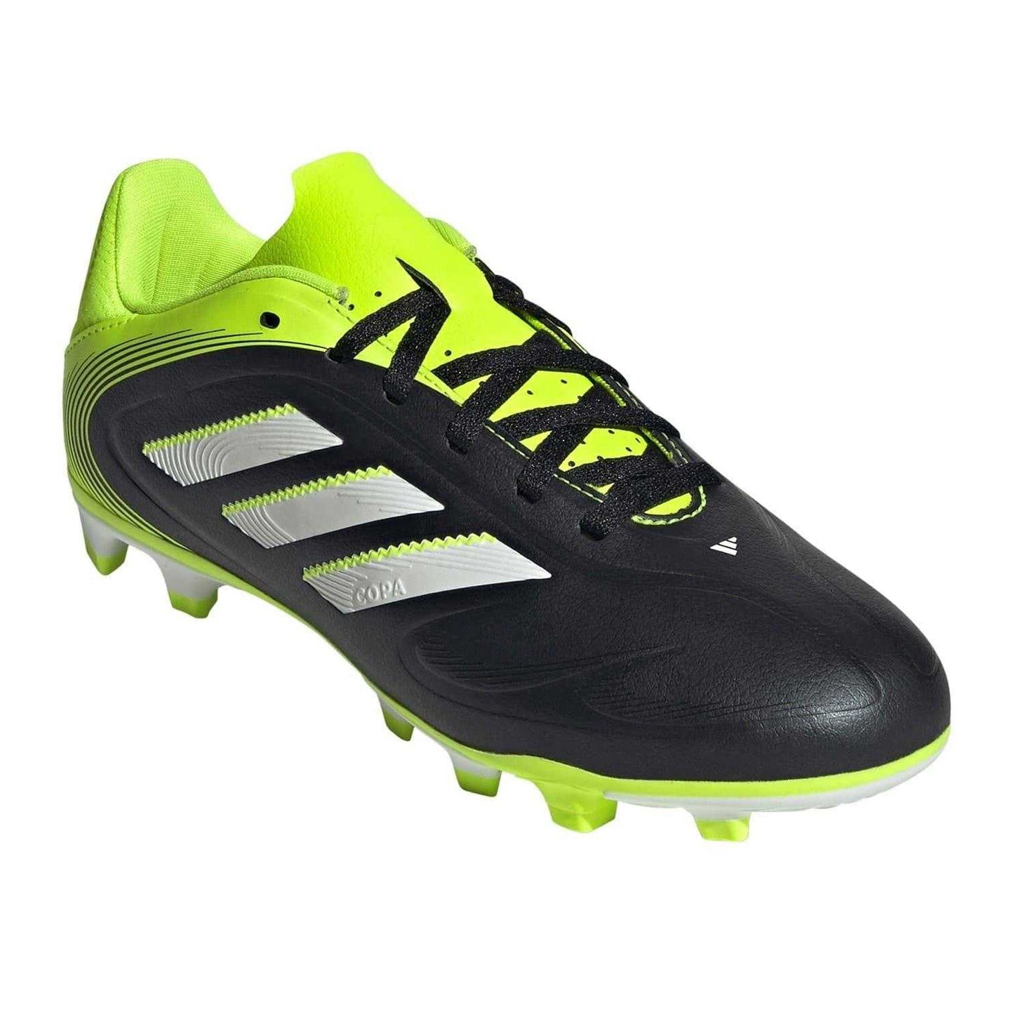 Black-Lemon - Lifestyle - Adidas Childrens-Kids Copa Pure 3 Club Firm Ground Football Boots