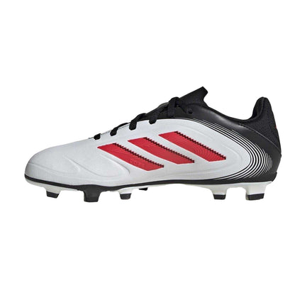 White-Red - Lifestyle - Adidas Childrens-Kids Copa Pure 3 Club Firm Ground Football Boots
