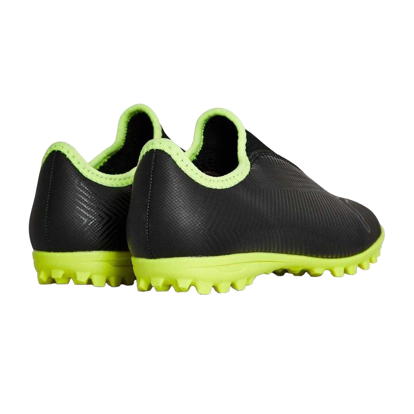 Black - Back - Puma Childrens-Kids Finesse Textured Leather Football Boots