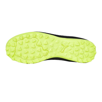 Black - Lifestyle - Puma Childrens-Kids Finesse Textured Leather Football Boots